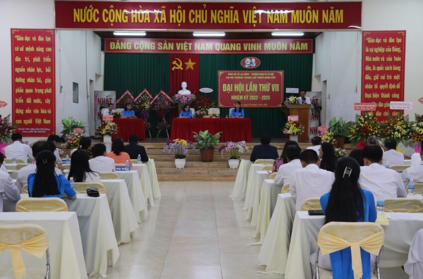  Đại hội Chi bộ Trường Trung cấp Nghề Ninh Hòa, nhiệm kỳ 2022 – 2025